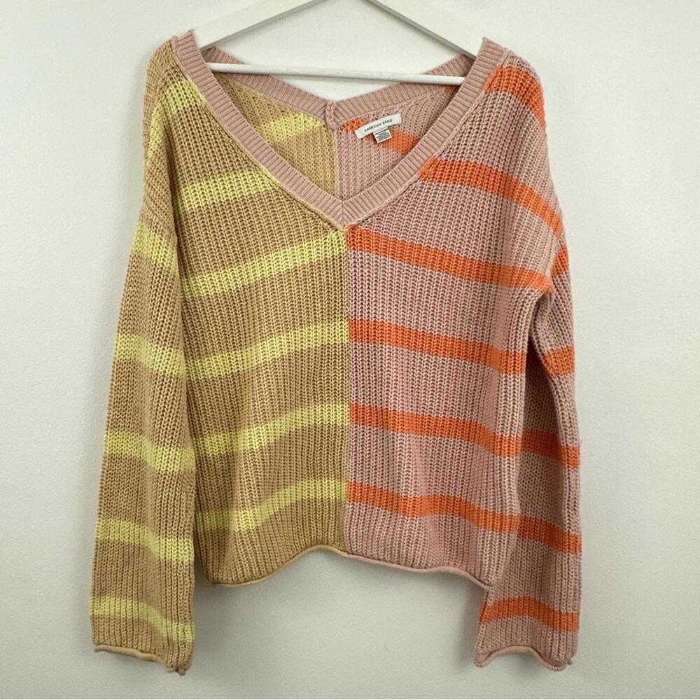 Sold. American Eagle Striped Pullover Sweater Women's Size XS